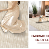 Inviting Natural Fiber Harmony(Beige)