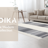 Ultra Soft Area Rug, Non Slip, Stain Resistant, Washable Area Rugs for Living Room, Bedroom, Sophisticated Casual Outdoor Look(White)