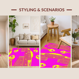 Modern Lively Decorative Concept(Pink)