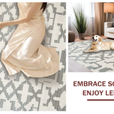 Minimalist Light Grey Linear Elements(Gray)