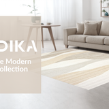 Elegant Creamy Geometric Motif(Beige)