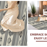 Geometric Monochrome Diamond Motif(Gray)