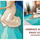 Elegant Coral Reef Illustration(Blue)