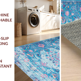 Lively Retro Botanical Composition(Blue)