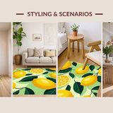 Delightful Pastoral Yellow Design(Yellow)