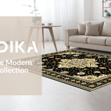 Sophisticated Diamond Patterned Elegance(Black)