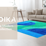 Eclectic Curvilinear Design Palette(Blue)