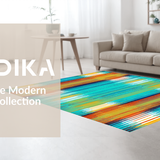 Charming Teal and Orange Fusion(Blue)