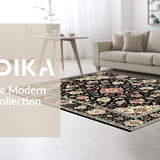 Elegant Vintage Tiled Design(Black)