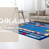 Dynamic Modern City Adventure Scene(Blue)