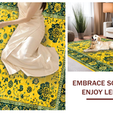Chic Vintage Symmetrical Design(Yellow)