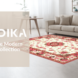 Blue Modern Antique Composition(Beige)