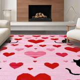 Elegant Heart Shaped Elements(Pink)