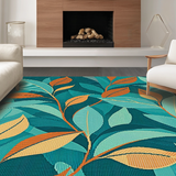 Luxurious Earthy Botanical Motif(Green)