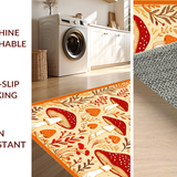 Funky Playful Nature Motif(Beige)