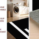 Elegant Monochrome Textured Weave(Black)