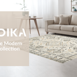 Elegant Natural Fiber Statement(Beige)