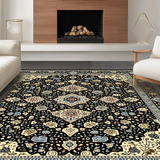 Vibrant Cozy Abstract Textures(Black)