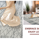 Contemporary Distressed Diamond Aesthetic(Gray)