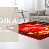 Striking Red and Orange Visuals(Red)