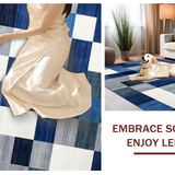 Bold Colorful Geometric Statement(Blue)