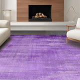 Ultra Soft Area Rug, Non Slip, Stain Resistant, Washable Area Rugs for Living Room, Bedroom, Playful Ultra-Soft Color Blend(Purple)