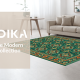 Abstract Armenian Motif Aesthetic(Green)