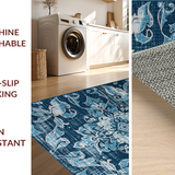 Elegant Muted Geometric Arrangement(Blue)