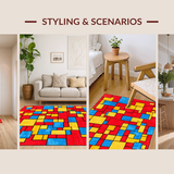 Lively Textured Layered Aesthetic(Red)