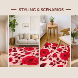 Feminine Cozy Circular(Red)