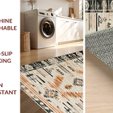 Chic Southwestern Distressed Style(Beige)