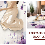 Contemporary Toned Blossom(Purple)