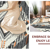 Geometric Black and White Aesthetic(Black)