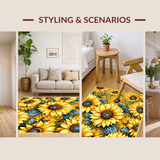 Playful Nature Inspired Round Motif(Yellow)