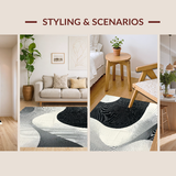 Chic Black and White Motif(Black)