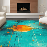 Chic Low Contrast Color Block(Blue)