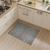 Grey Heritage Tribal Grey Geometric Tribal Area Rug