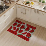 Fruit Pattern Watermelon Slices Fruit Pattern Area Rug