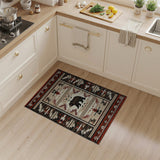Southwestern Bear Tribal Area Rug