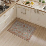 Southwestern Geometric Terracotta Geometric Southwestern Area Rug