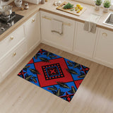 Bold Tribal Feather Arrow Area Rug