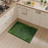 Lush Green Grass Shag Area Rug