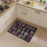 Pink Retro Pink Cassette Tape Area Rug