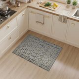 Beige Heritage Tribal Geometric Heritage Tribal Area Rug