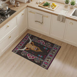 Highland Cow Southwestern Area Rug