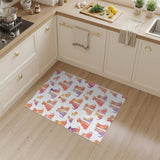 Colorful Cartoon Pets Kids Area Rug