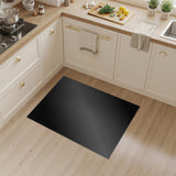 Dark Grey Abstract Area Rug