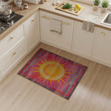 Vibrant Sunburst Heritage Area Rug