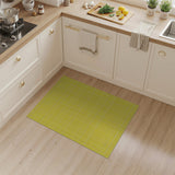 Geometric Modern Vibrant Yellow Grid Geometric Area Rug