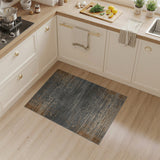 Grey Terracotta Geometric Tribal Area Rug